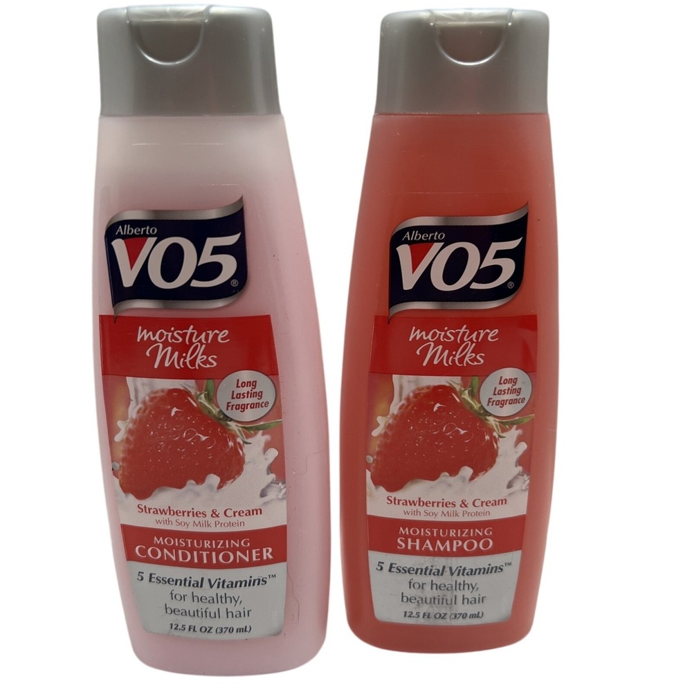 Shampoo & Conditioner Alberto VO5 Strawberries & Cream Moisturizing 12.5 oz